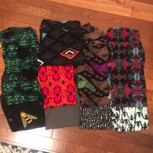 LuLaRoe leggings one size 9 pair